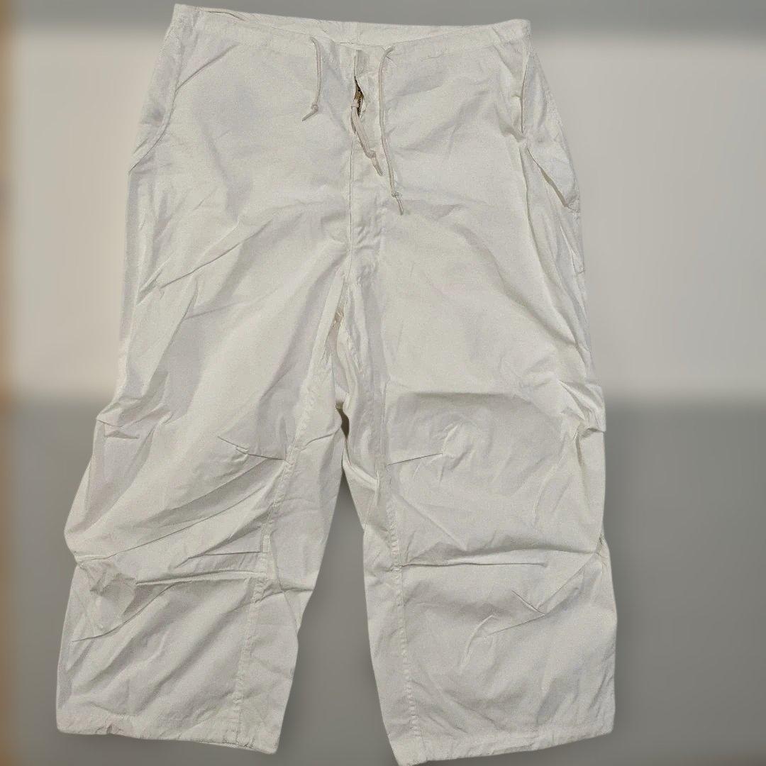 スノーカモパンツ　ミリタリー実物本物