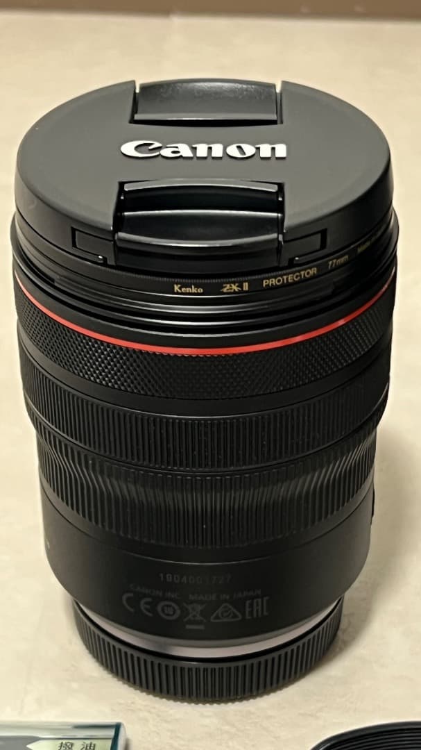 【美品】RF14-35mm F4 L IS USM 箱、ZXIIプロテクター付き