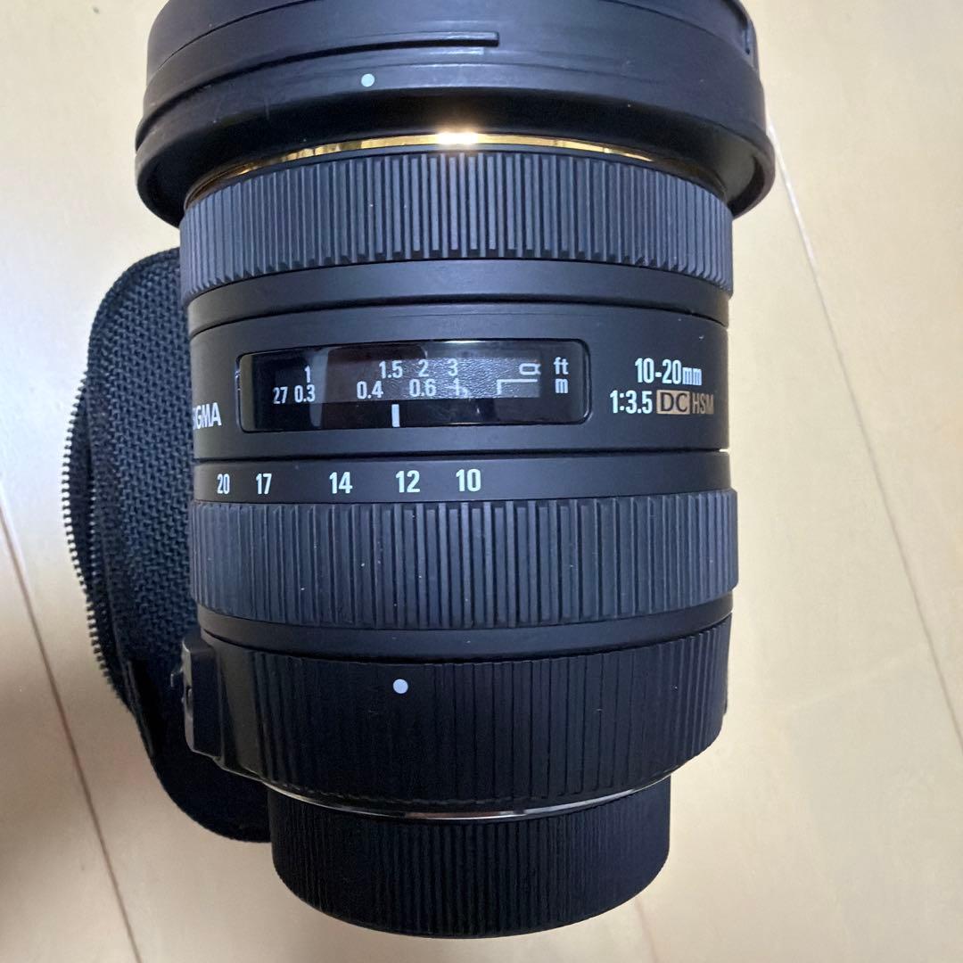 SIGMA 10-20mm F3.5 DC HSM ズームレンズ
