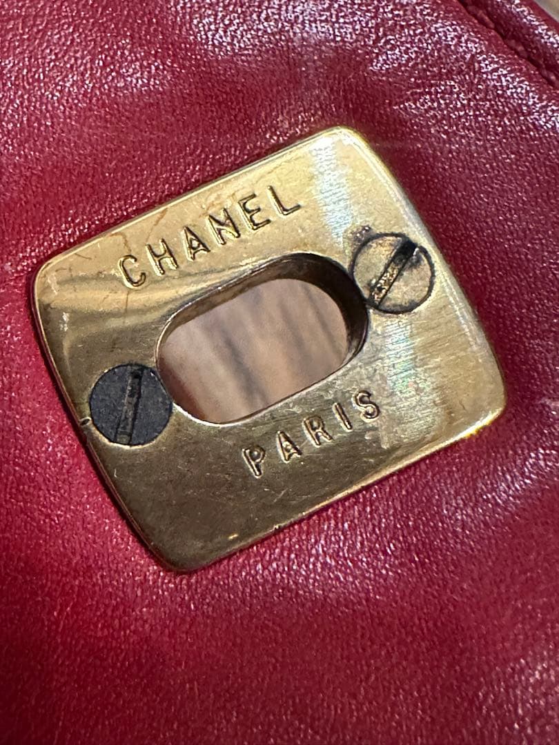 シャネル マトラッセ ピコローレ ターンロック ウエストポーチ チェーン バッグ