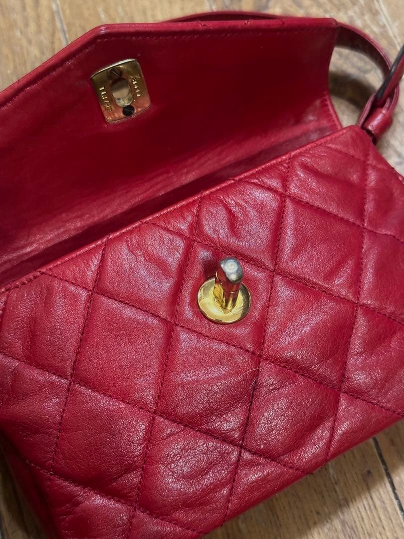 シャネル マトラッセ ピコローレ ターンロック ウエストポーチ チェーン バッグ