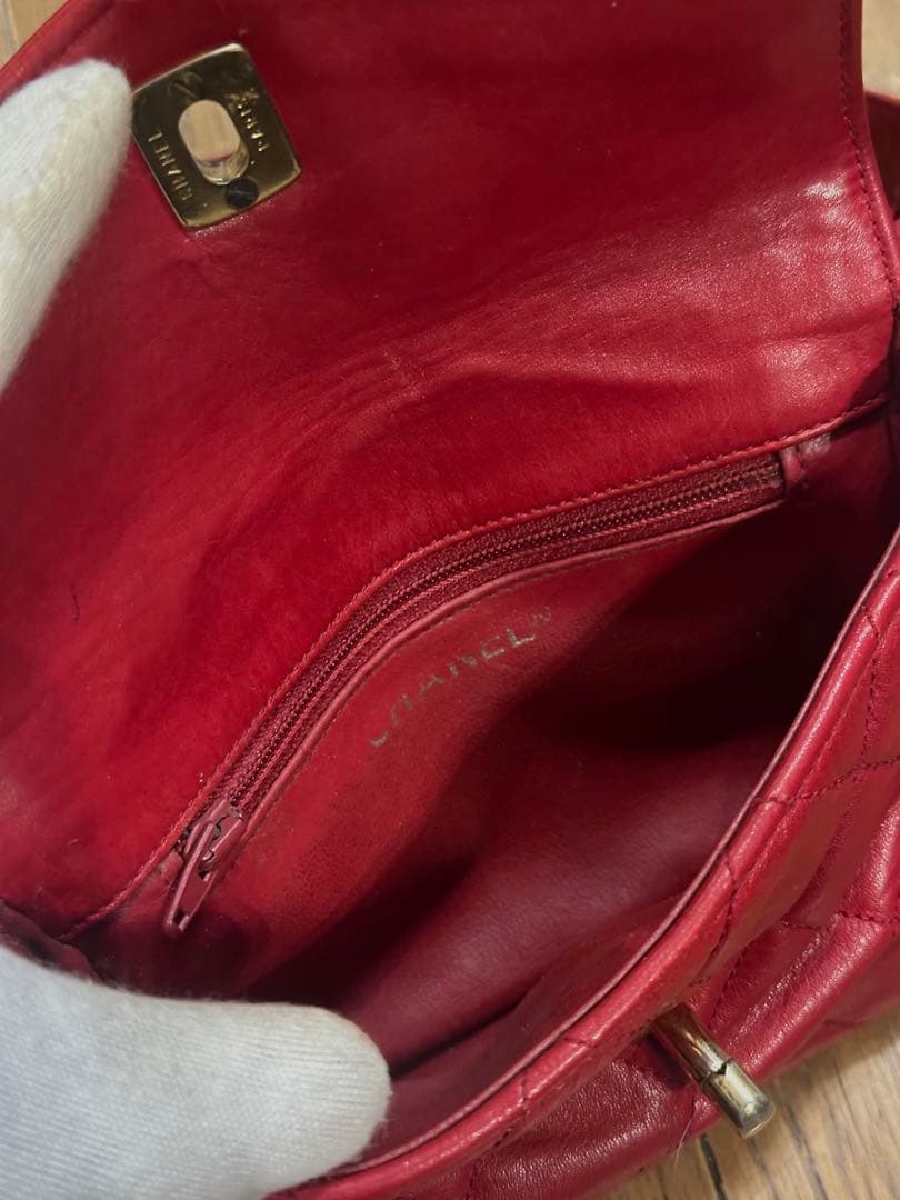 シャネル マトラッセ ピコローレ ターンロック ウエストポーチ チェーン バッグ