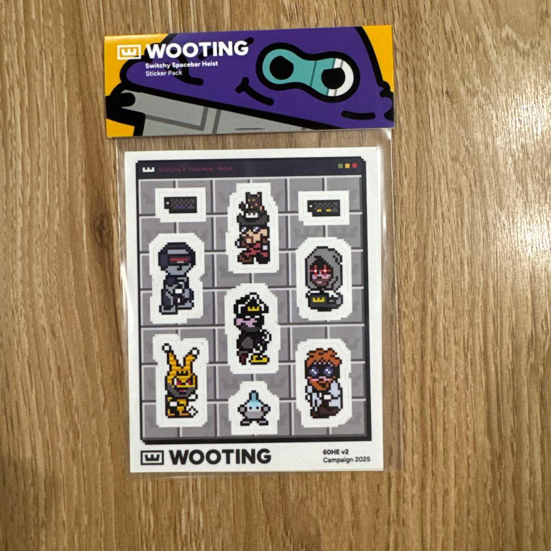 wooting 60he v2 フルカスタム