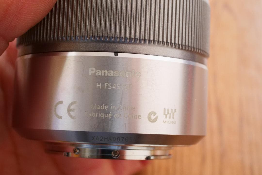 【動作確認済 価格相談可】LUMIX G 45-150mm シルバー