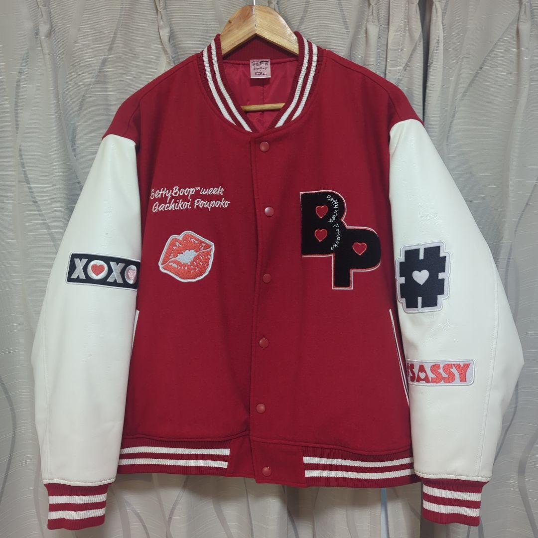 BETTY BOOP™ x ガチ恋ぽんぽこ BomberJacket