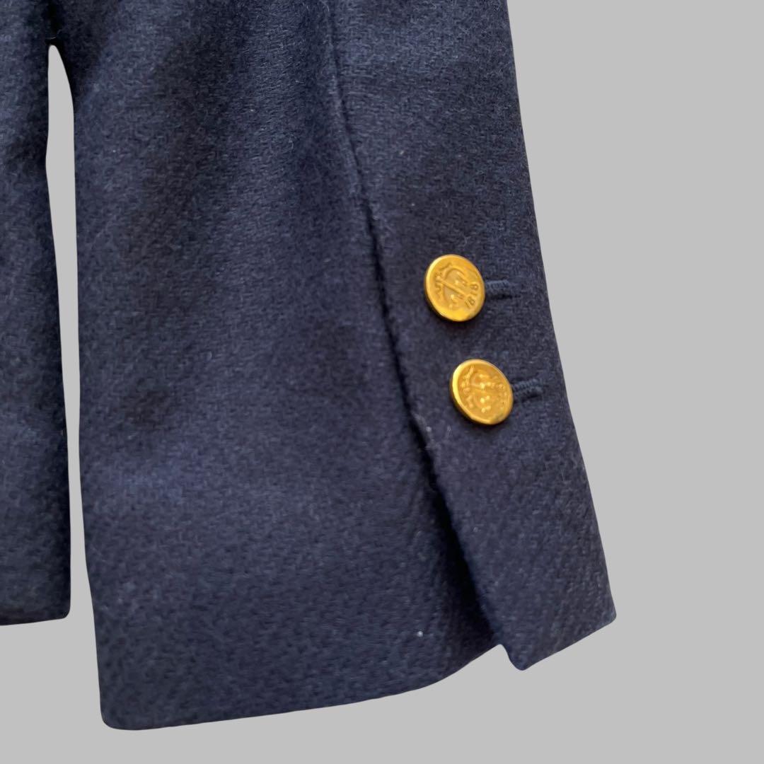 ブルックスブラザーズ ブラックフリース テーラードジャケット 紺ブレ 金ボタン
