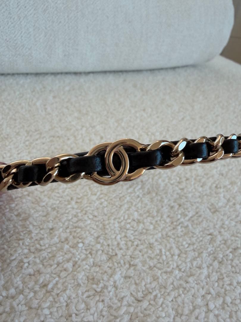 Chanel ココマークチェーンカチューシャ