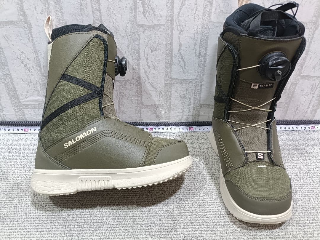 24cm■SALOMON SCARLET BOA 　スカーレットボア ブーツ