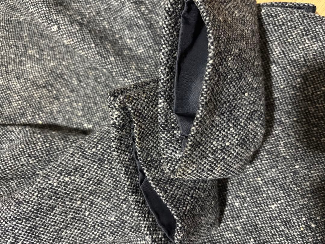 未使用に近い　ヴィンテージ　マクベス　アイルランド製　ドネガルツイード　A5