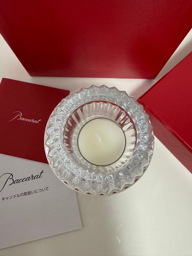 バカラ　キャンドルホルダー