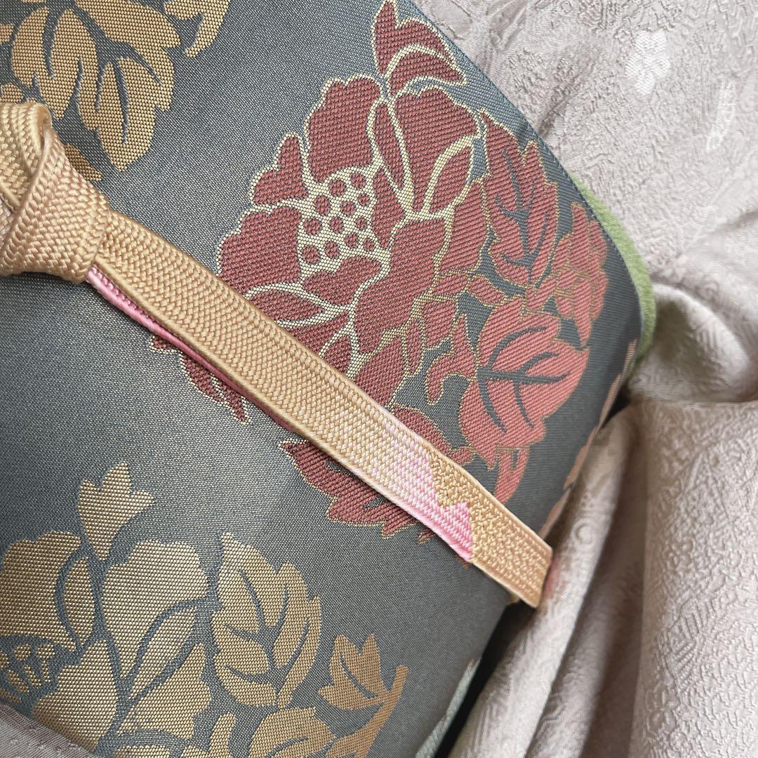 色無地　フルセット　松竹梅　吉祥二百撰　壽光織　シンプル　カジュアル　小紋　I9