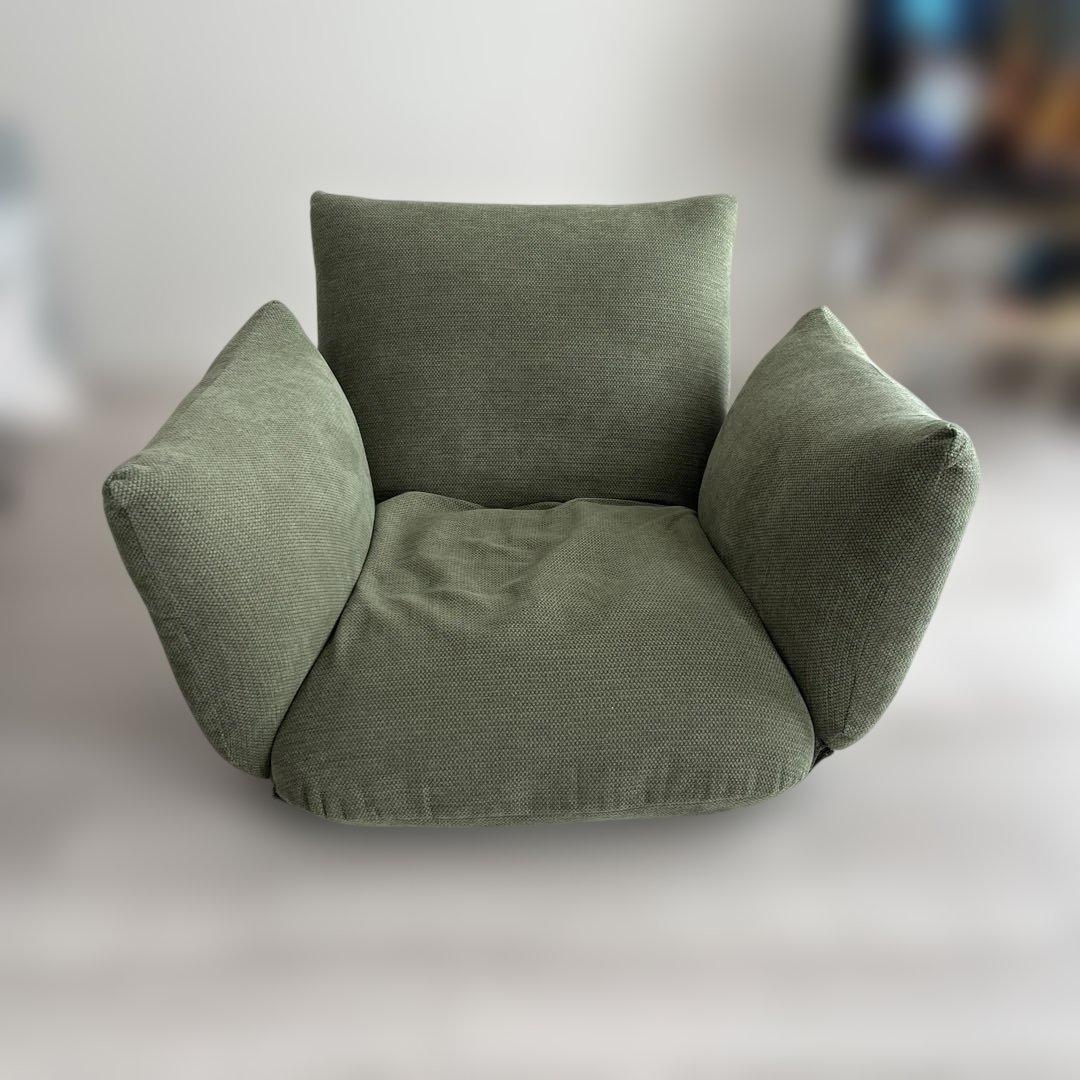 【無印良品】リクライニングフロアソファ1シーター