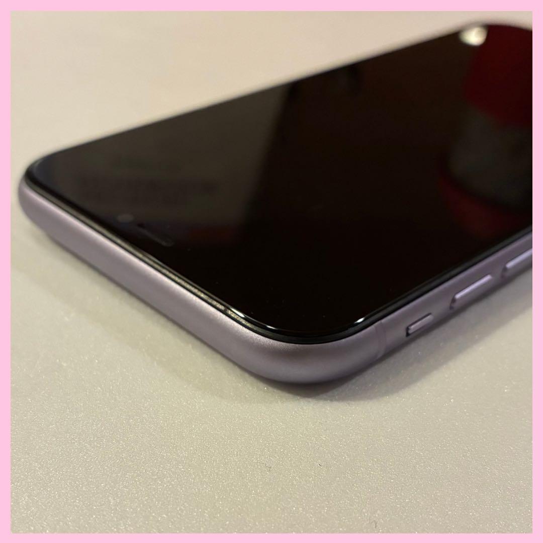 iPhone 11 256GB パープル SIMフリー#181