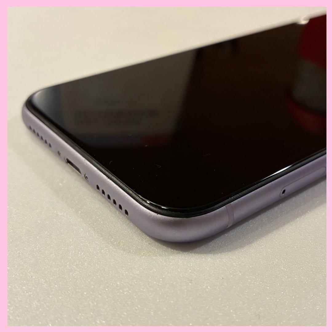 iPhone 11 256GB パープル SIMフリー#181