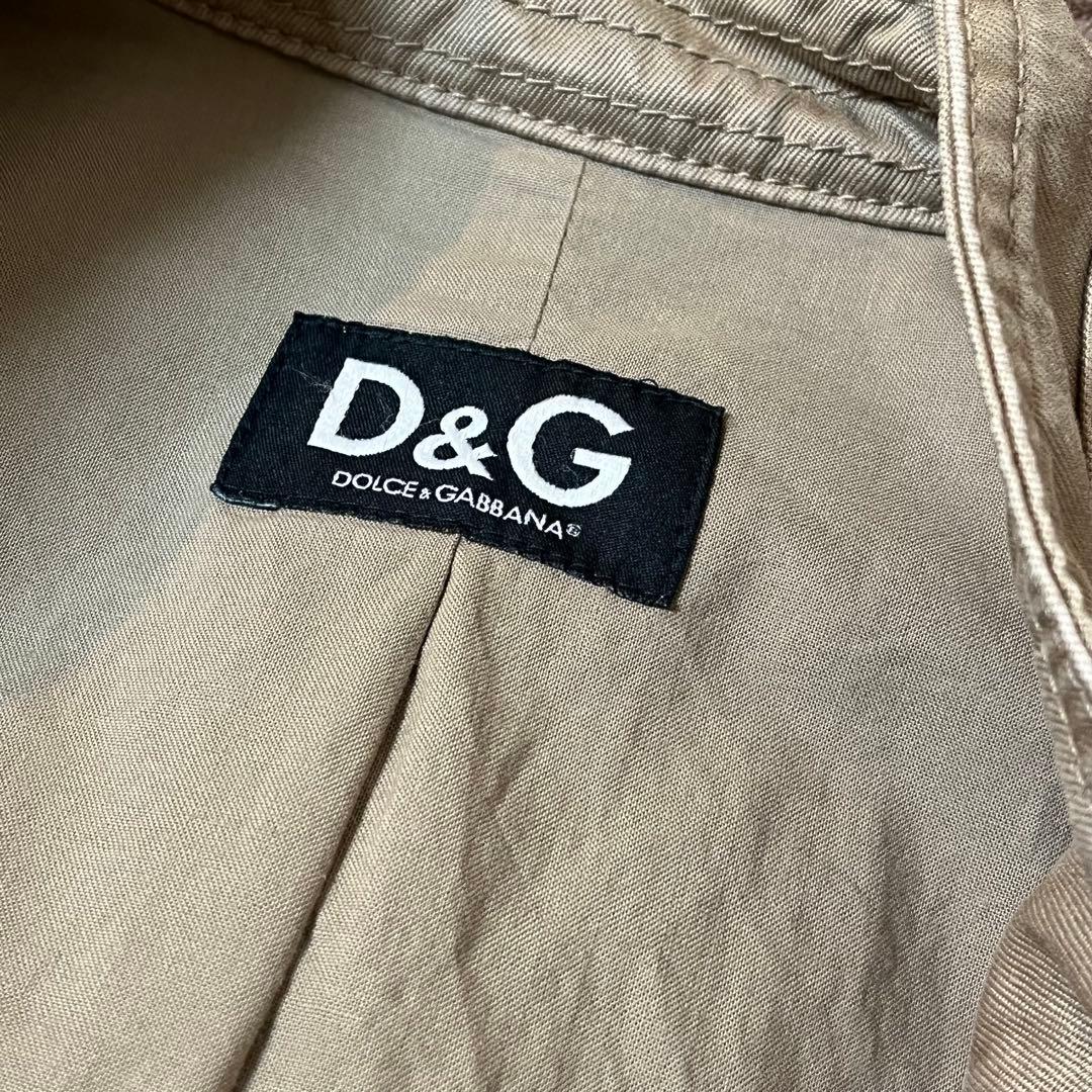 D&G ドルチェ&ガッバーナ フィールドジャケット ベージュ Size44