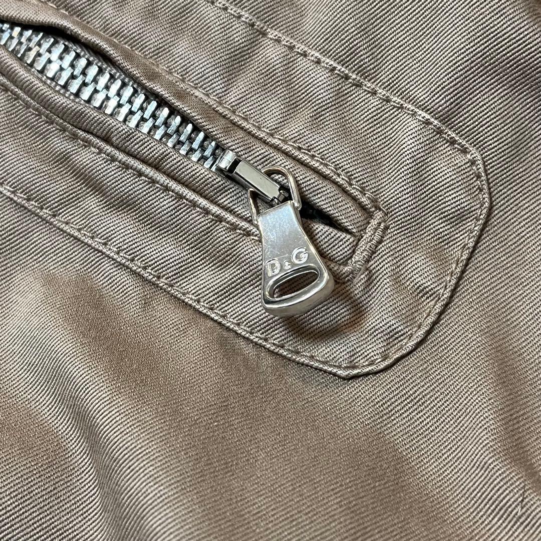 D&G ドルチェ&ガッバーナ フィールドジャケット ベージュ Size44