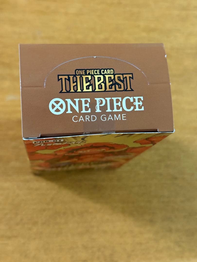 未開封　テープ付き　ワンピースカードBOX THE BEST PRB-01