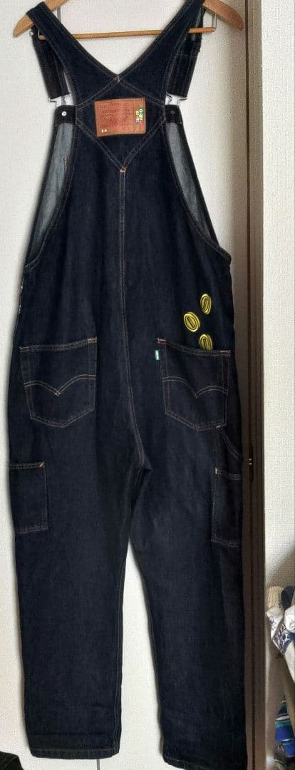 Levi's　スーパーマリオ 希少L　オーバーオール メンズ