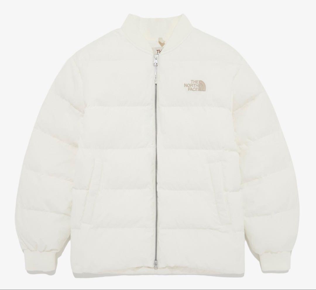 ノースフェイス　韓国　中綿ジャケット　XS ホワイト　NJ3NQ55 アウター