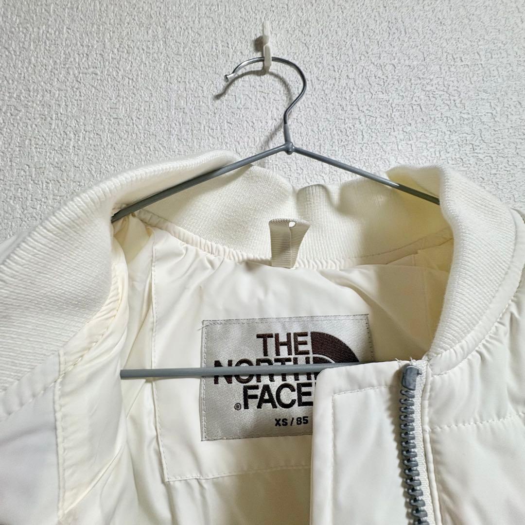 ノースフェイス　韓国　中綿ジャケット　XS ホワイト　NJ3NQ55 アウター