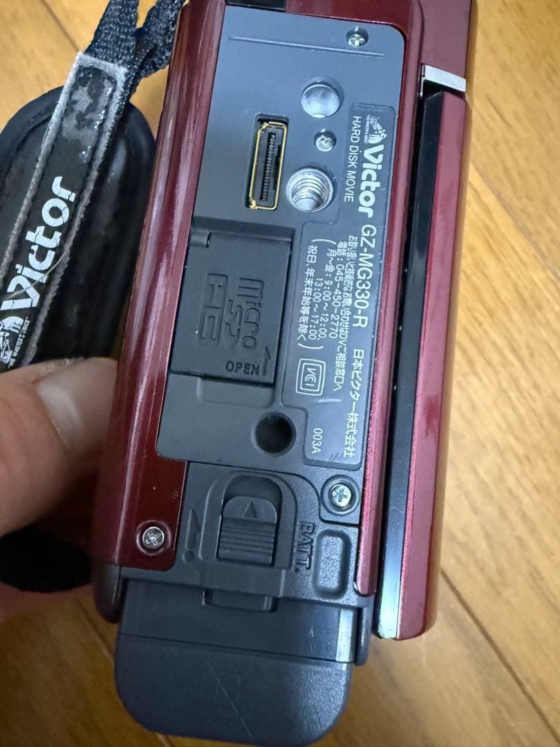 SONY-Victor Everio HDDビデオカメラ 赤 13台ジャンク品