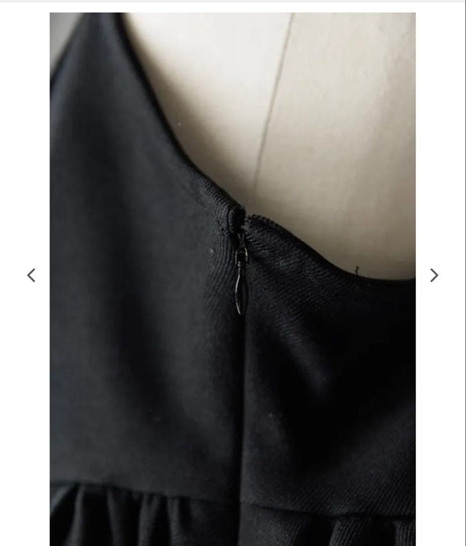 t.japan フリルビスチェ　ブラック