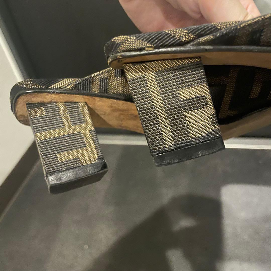 FENDI ズッカ ミュール