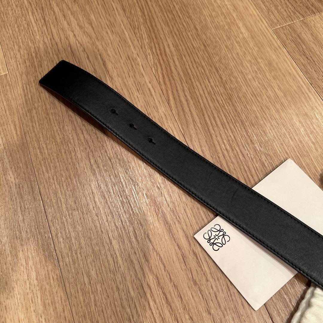 ロエベ アナグラム　リバーシブルベルト 80