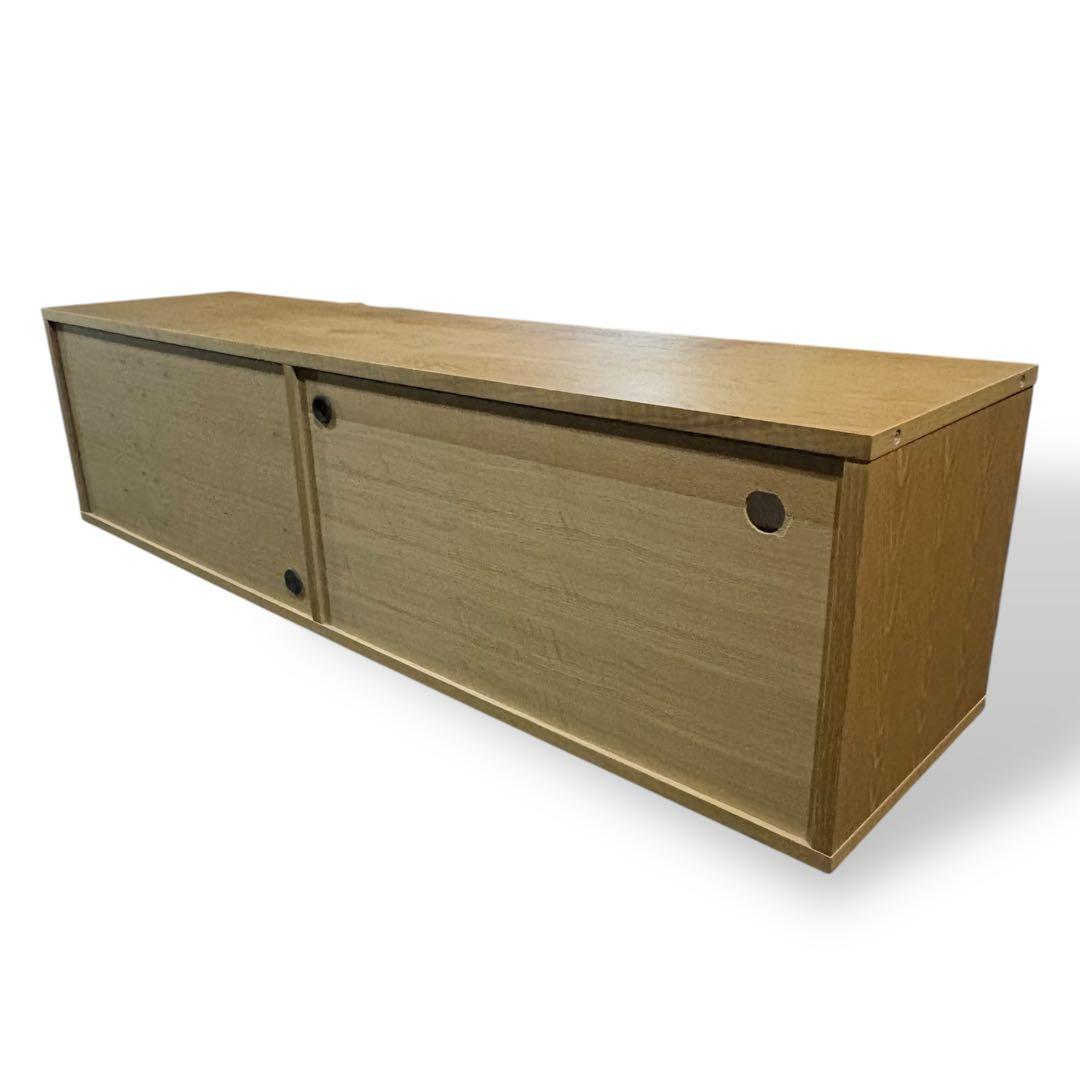 無印良品 オーク材 テレビボード 幅1625mm ナチュラル シンプルデザイン