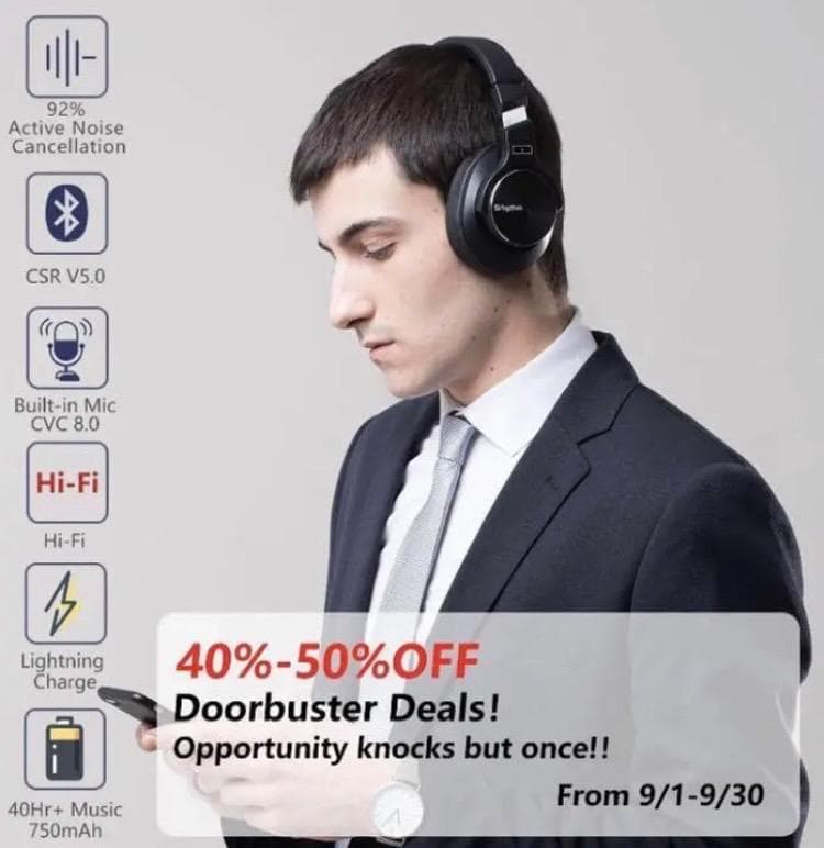 【❤驚愕の超高音質で音楽の世界に没頭できる♪❤遮音性＆密閉性抜群❣】ヘッドホン