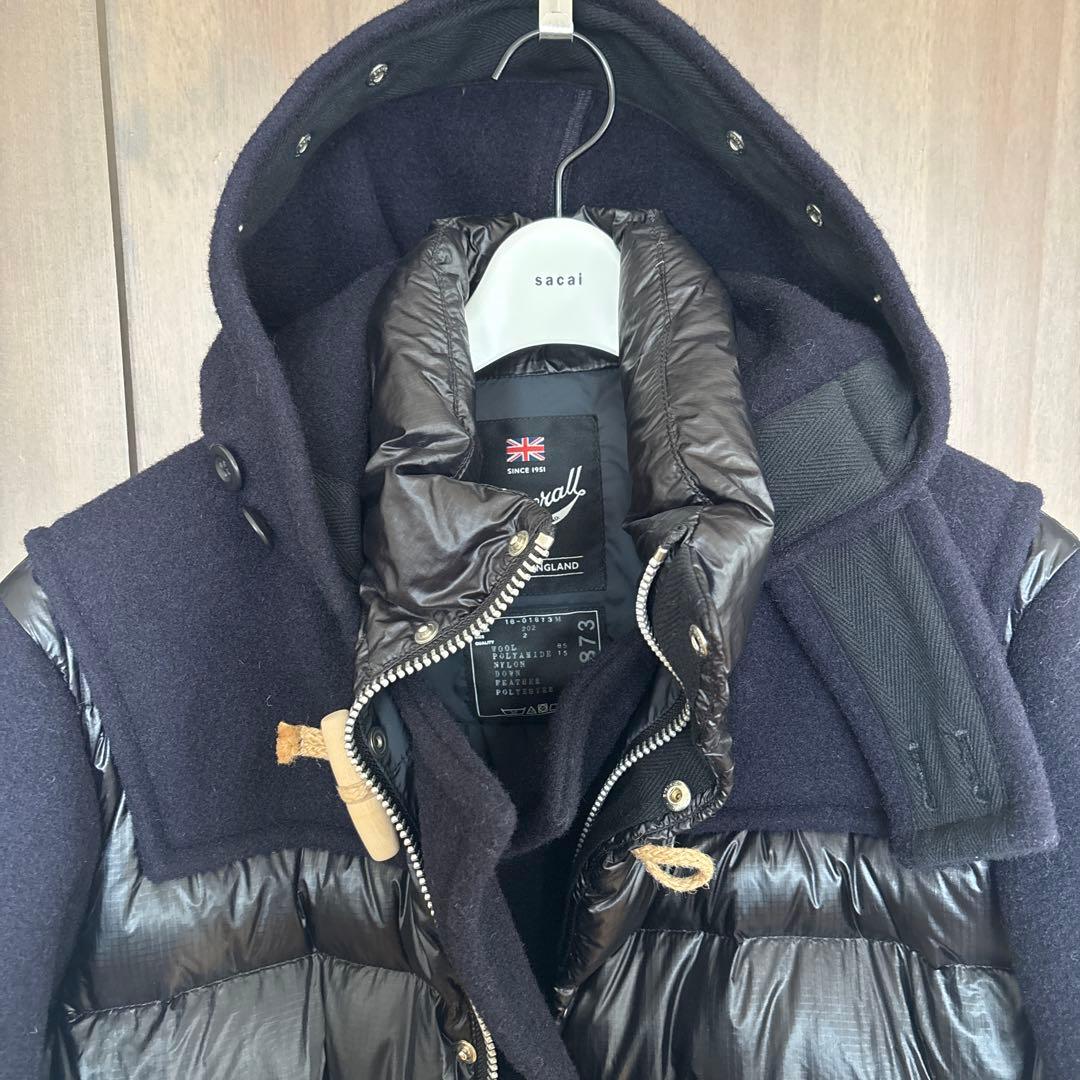 ト*ン様 sacai×Glover all ダッフルコート　ダッフルダウンコート