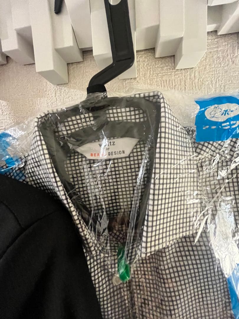 waltz by BEAMS 160 ブラックフォーマルスーツ 5点セット