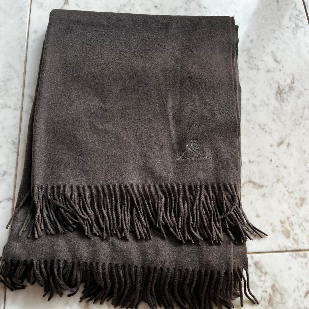 訳アリロロ ピアーナ Loro Piana ストール ウニトブランケットカシミヤ