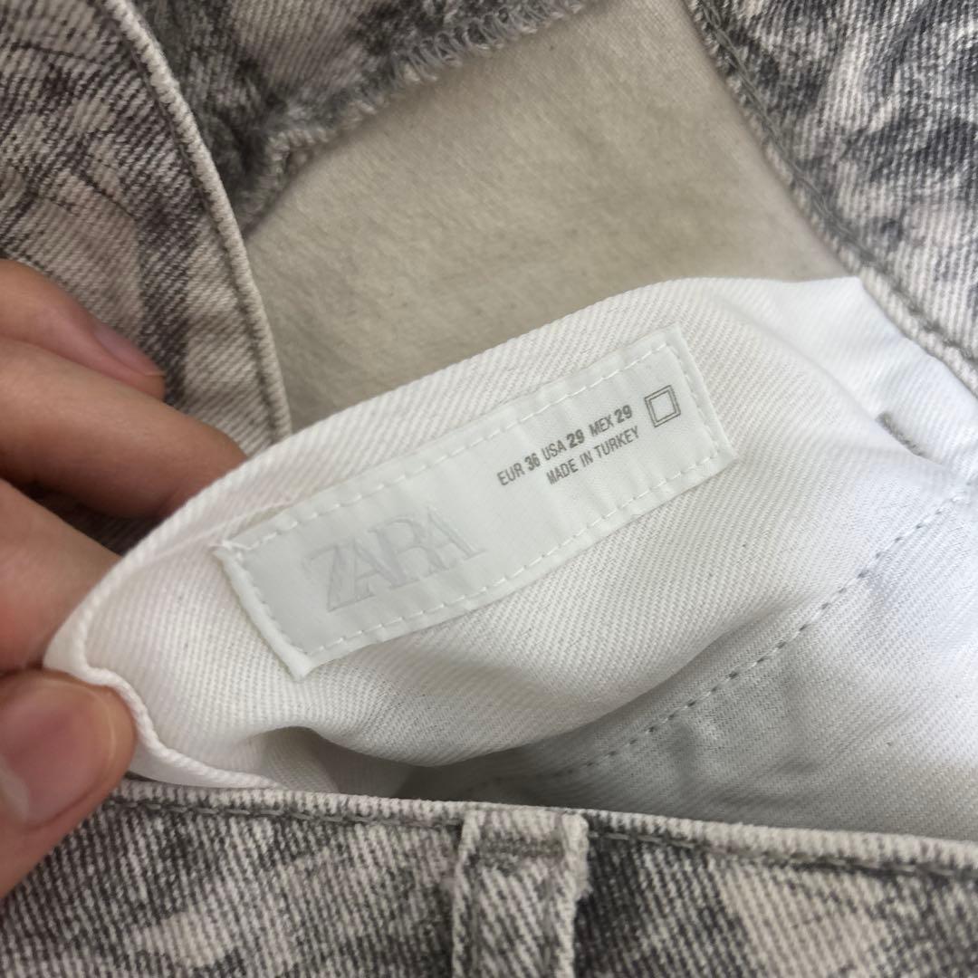 ZARA リアルツリー カモフラージュ カーペンターパンツ バギーデニム