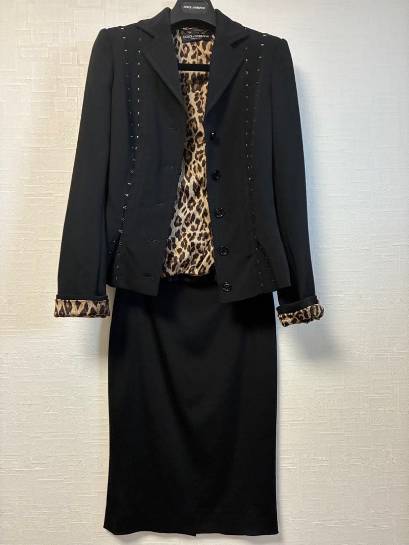 DOLCE & GABBANA ビジネススーツ ブラック
