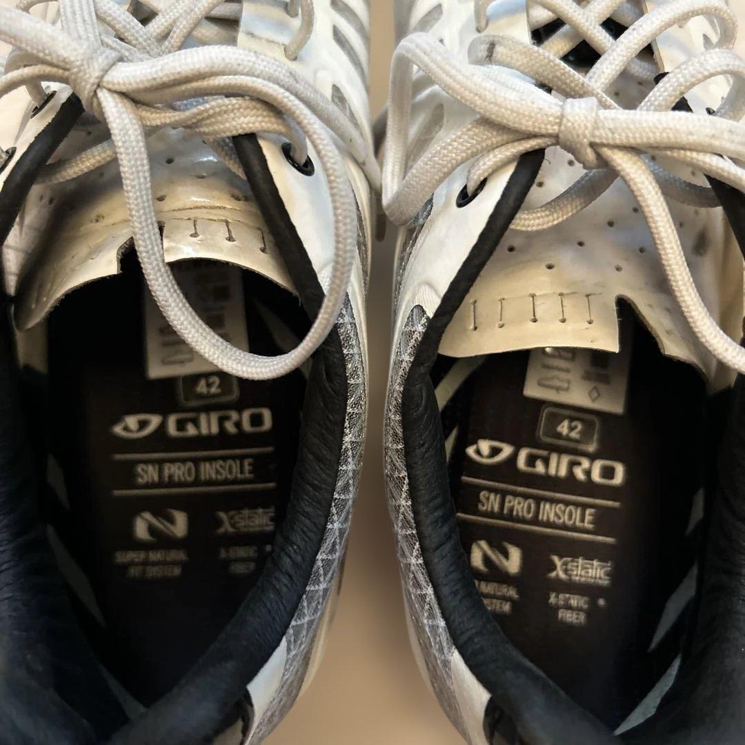 Giro ビンディングシューズ 42 ホワイト