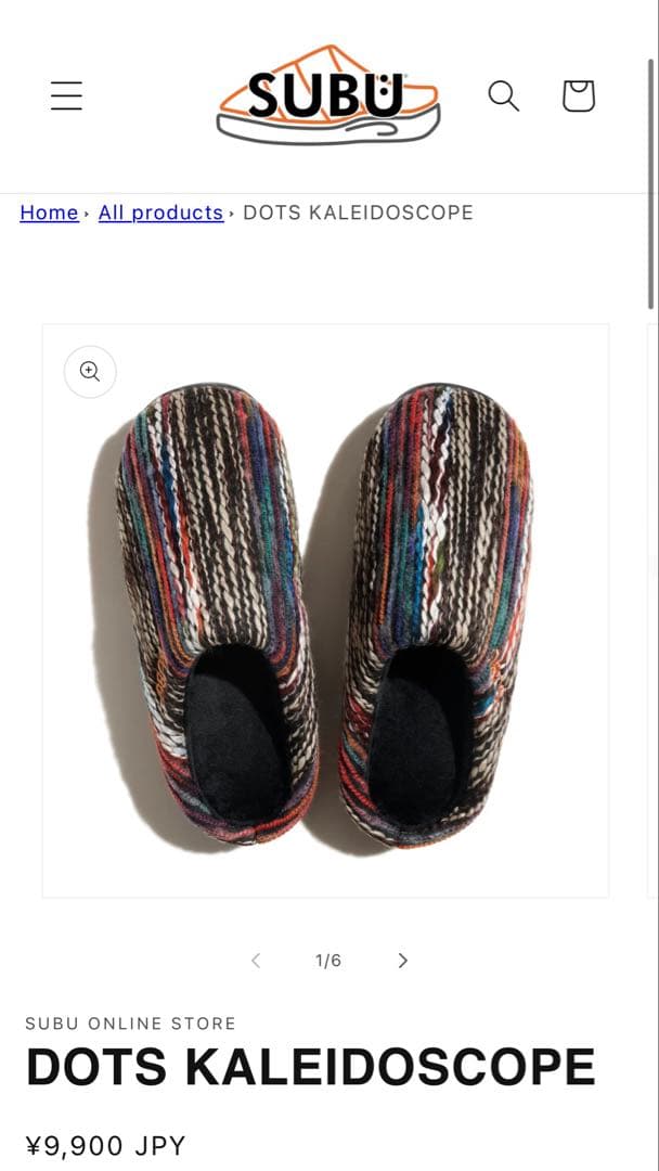 SUBU DOTS KALEIDOSCOPE 新品 タグ付 サイズ1