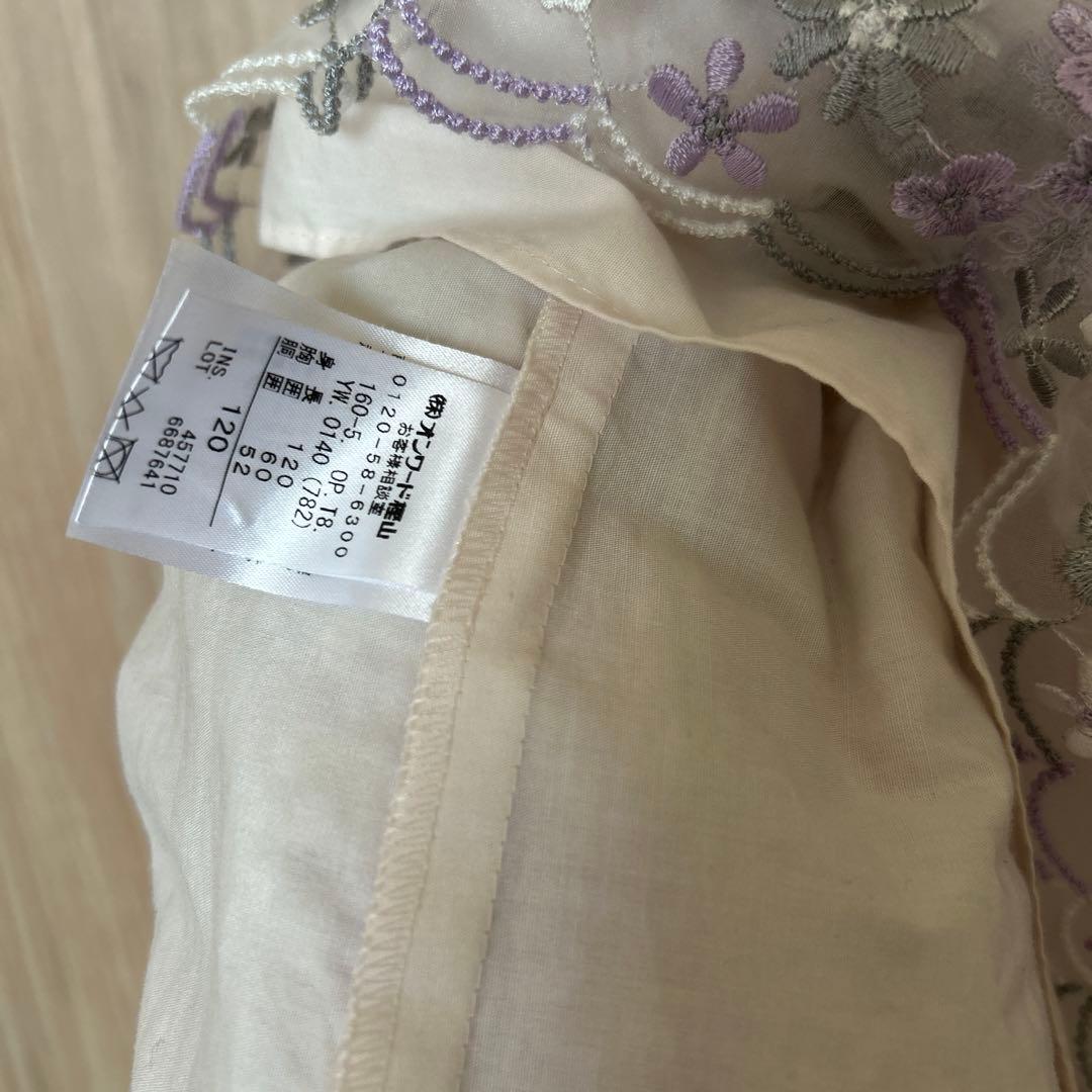 お値引きしました TOCCA子供用ドレス 120サイズ 花　レース