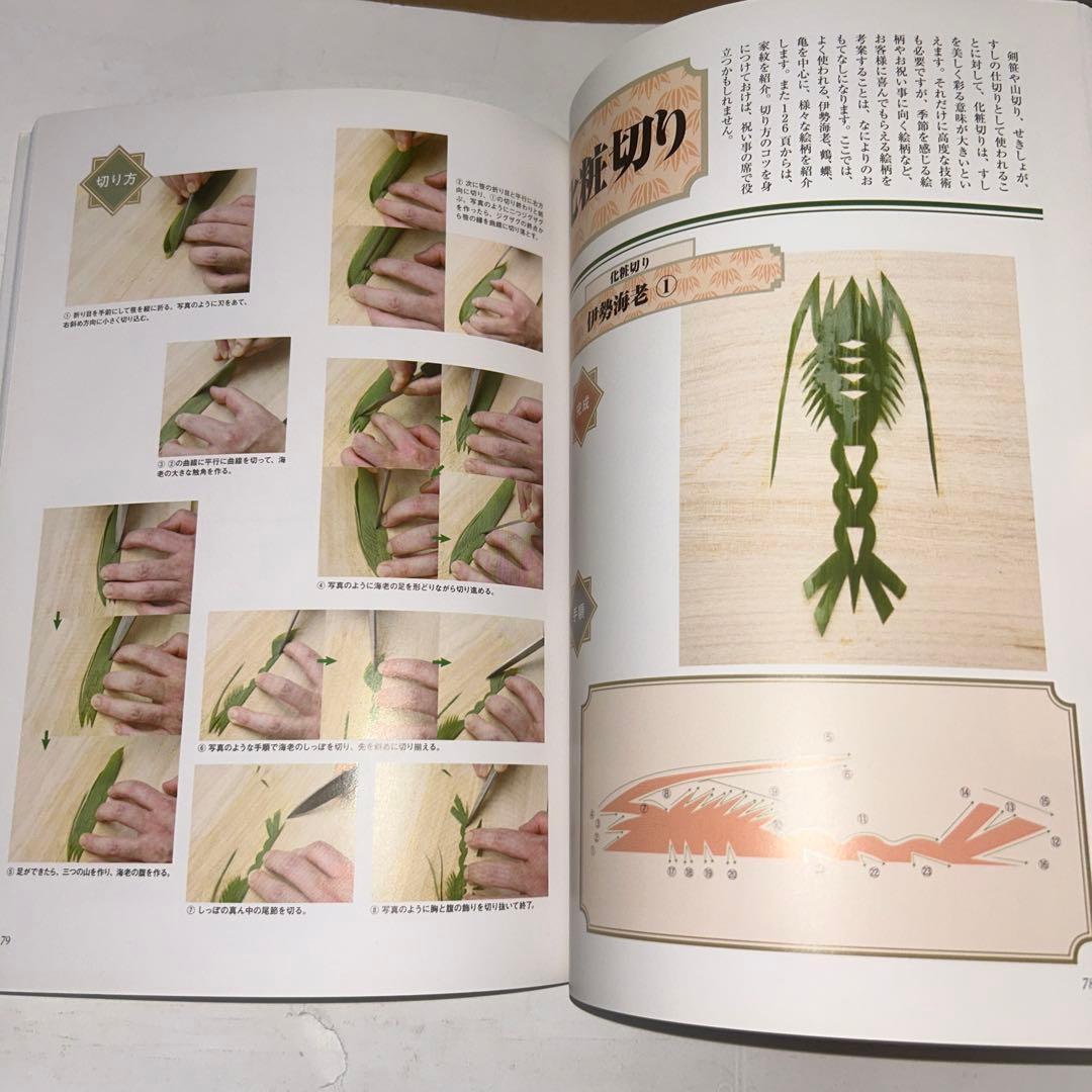 ルナ　笹切り・葉らん切りの技法 : 剣笹、せきしょ、敷笹・敷葉らん、化粧