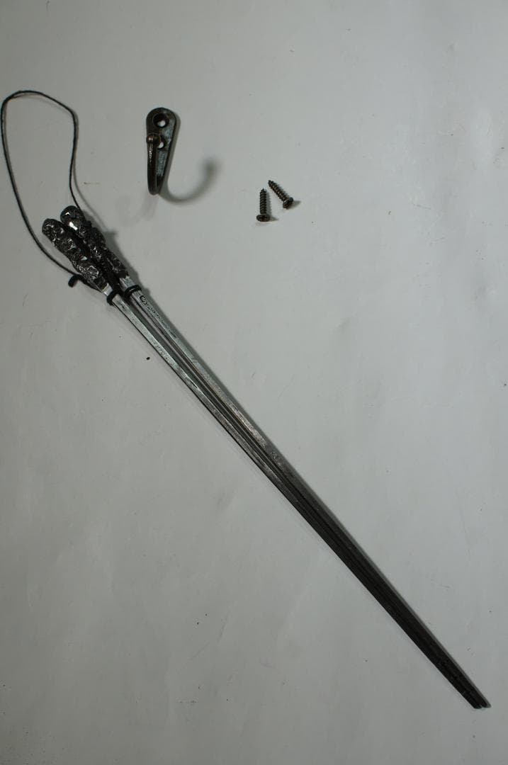 玉鋼火箸　雲州弘光作　ドアチャイム　火箸風鈴