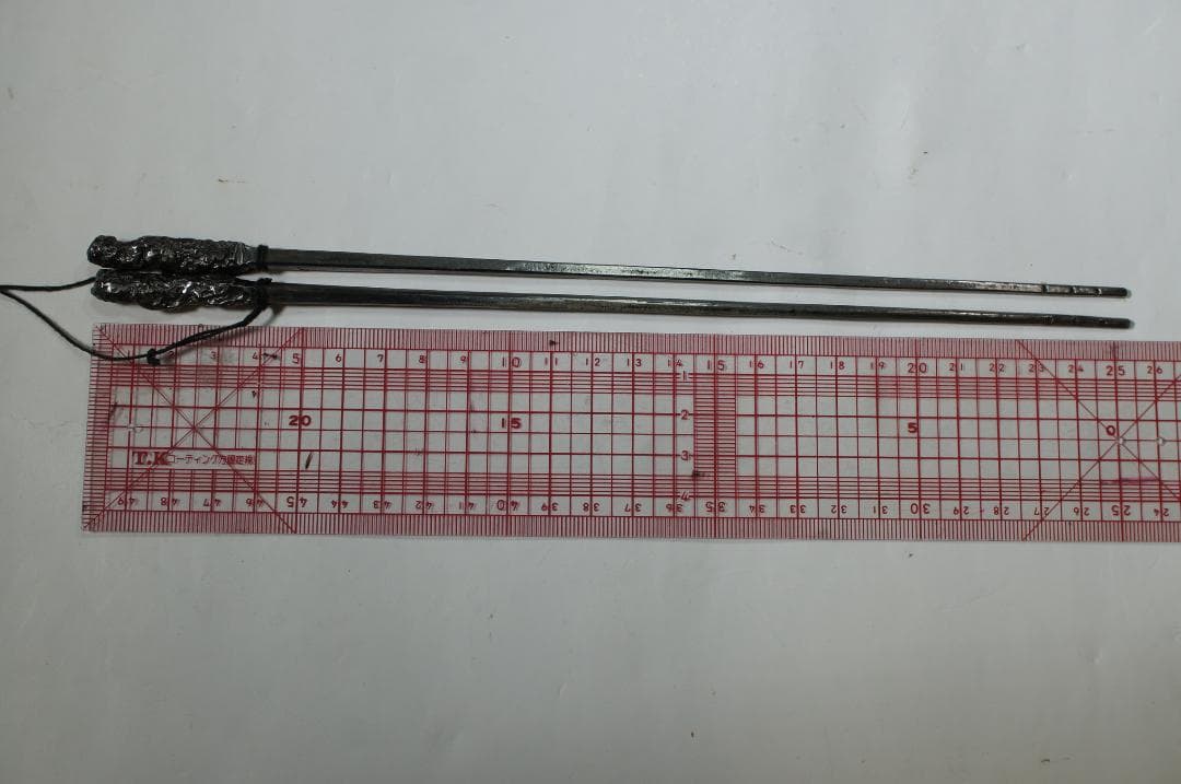 玉鋼火箸　雲州弘光作　ドアチャイム　火箸風鈴