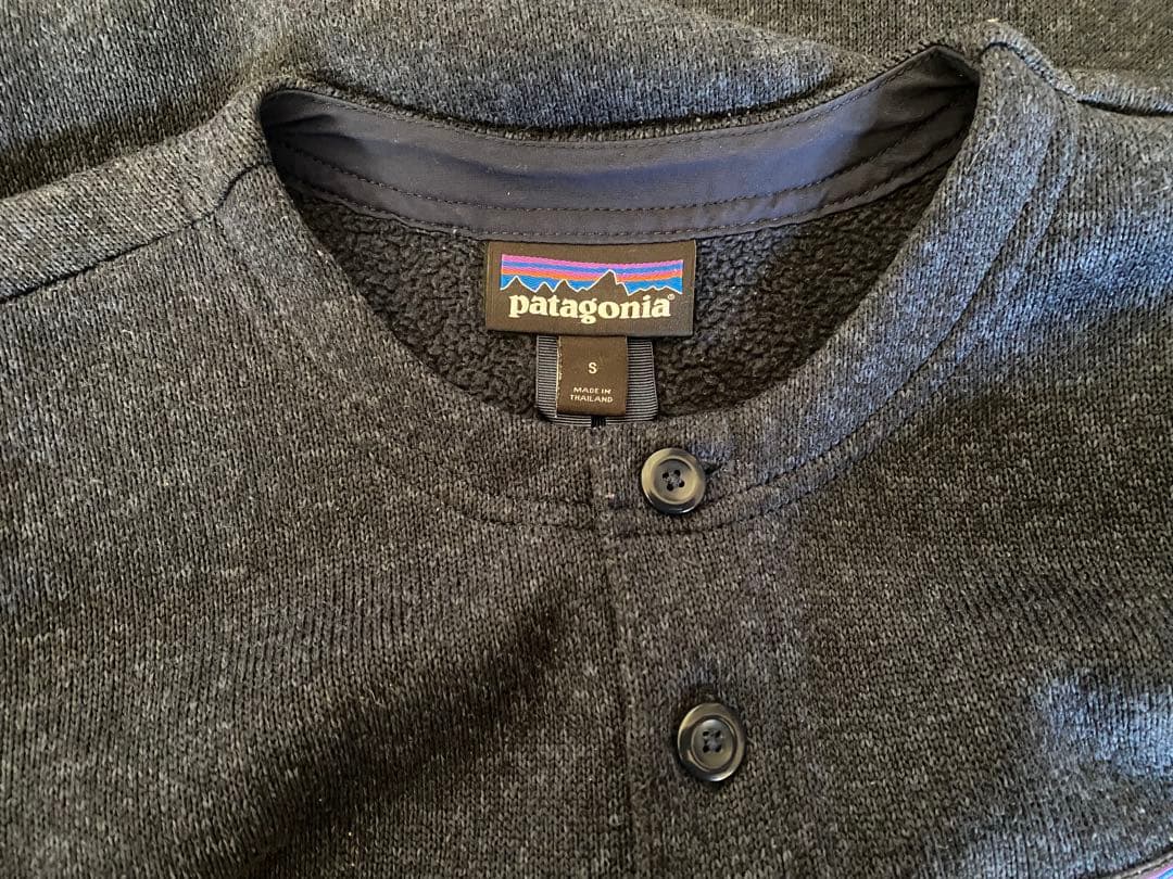 パタゴニア　ベターセーター　ヘンリーネック　ネイビー　S