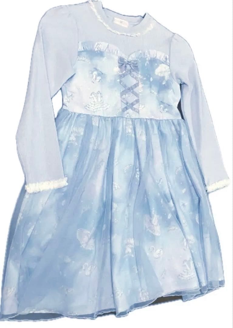 【美品】メゾピアノ　ナルミヤ　フォーマル　ドレス　カーディガン(130cm)