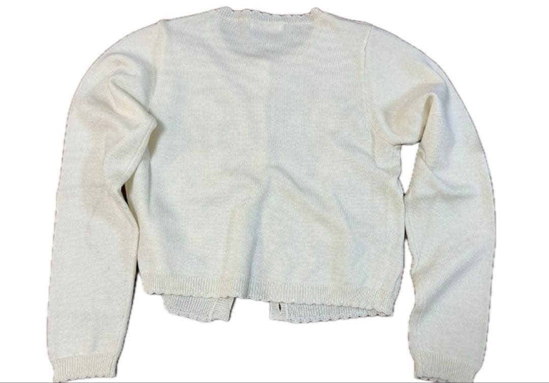 【美品】メゾピアノ　ナルミヤ　フォーマル　ドレス　カーディガン(130cm)