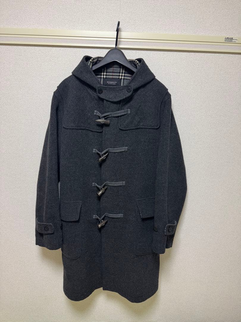 BURBERRY BLACK LABEL ダッフルコート グレー　※1月中迄出品