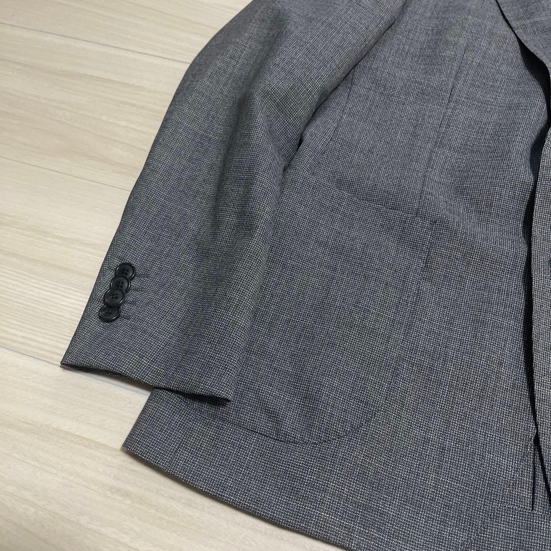 【未使用級】グリーンレーベルリラクシング カノニコ スリーピース グレー 44