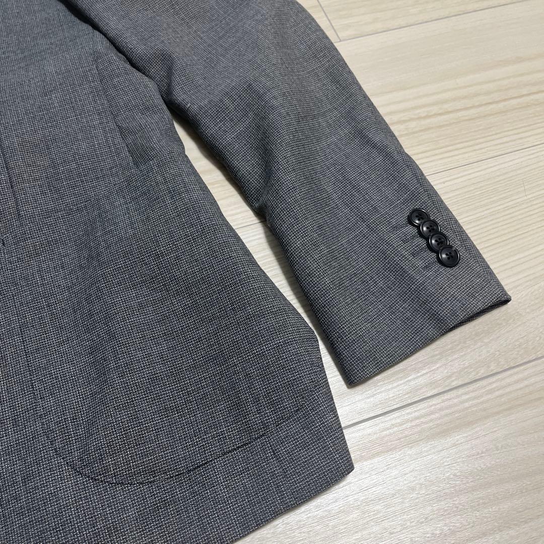 【未使用級】グリーンレーベルリラクシング カノニコ スリーピース グレー 44