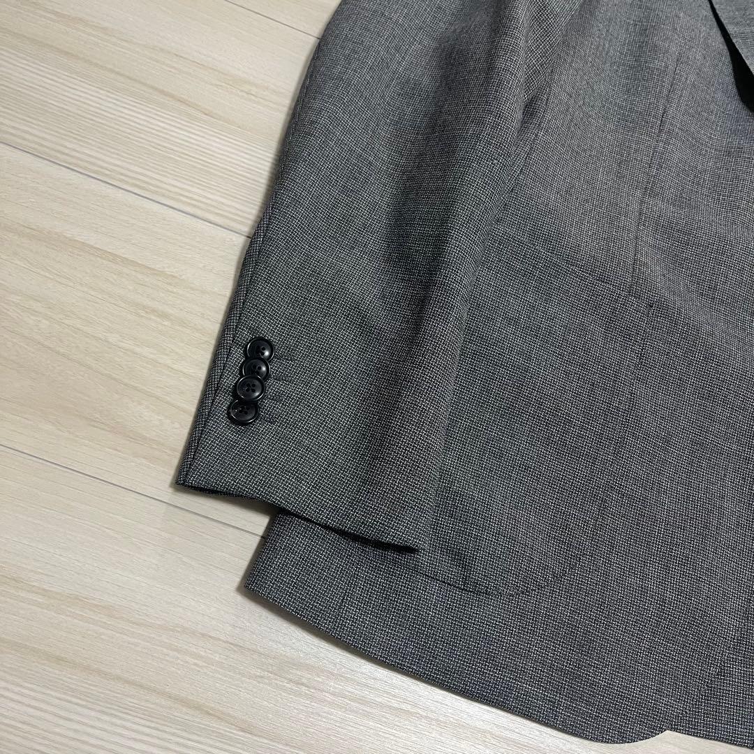 【未使用級】グリーンレーベルリラクシング カノニコ スリーピース グレー 44