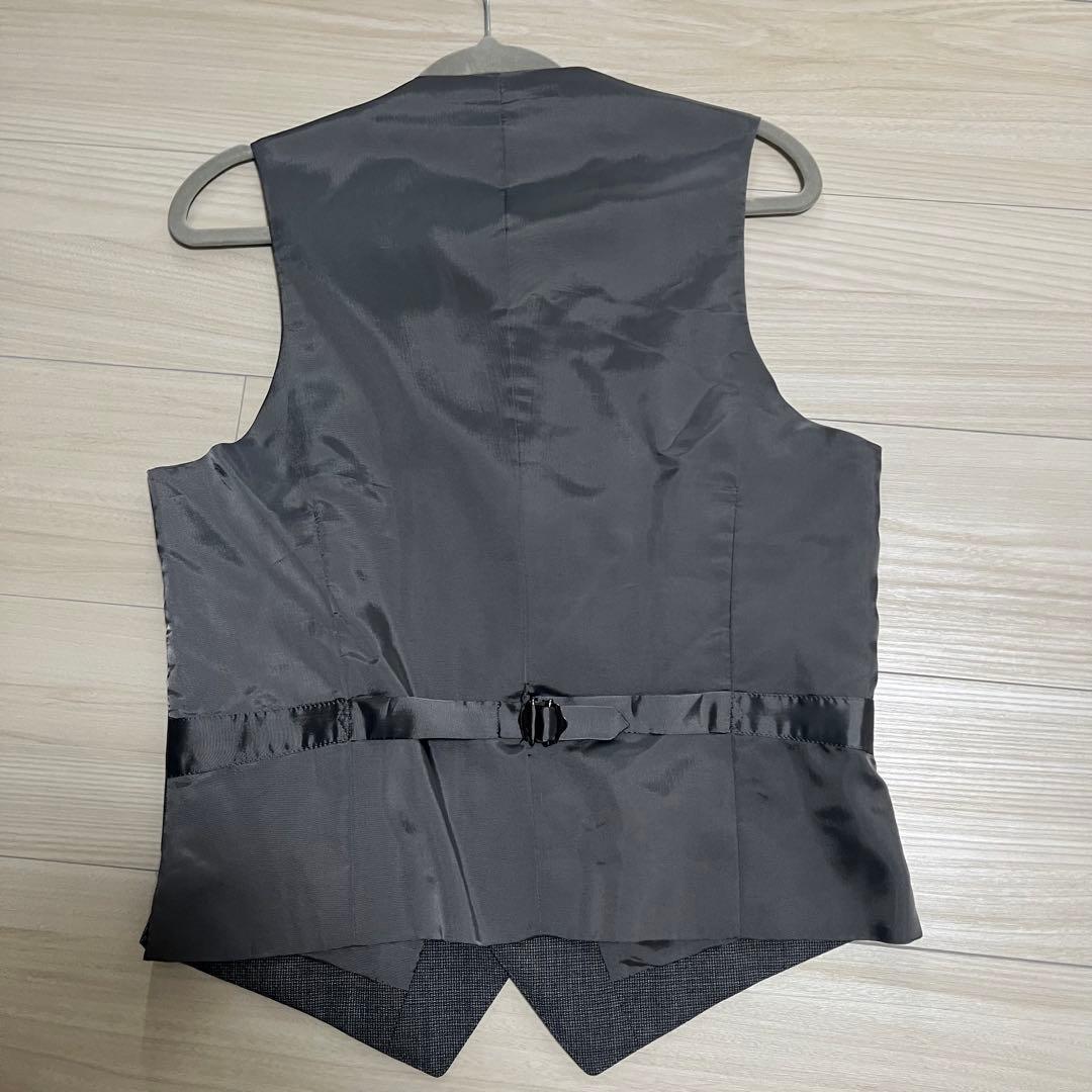 【未使用級】グリーンレーベルリラクシング カノニコ スリーピース グレー 44