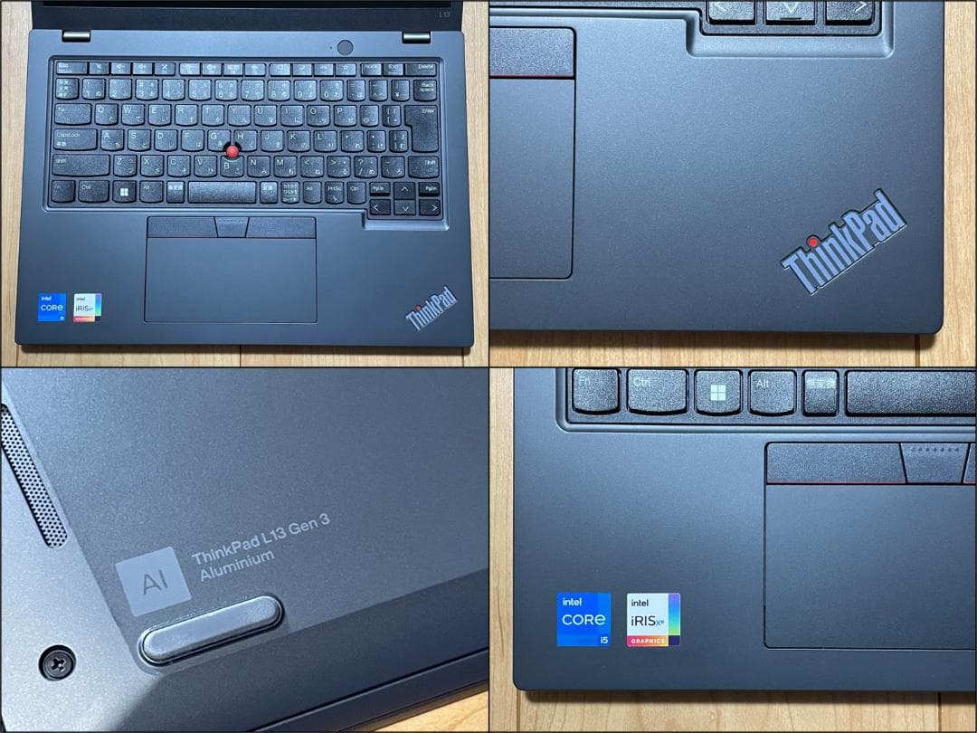 ThinkPad L13 Gen3 ジャンク（通電不可・起動不可）部品取り